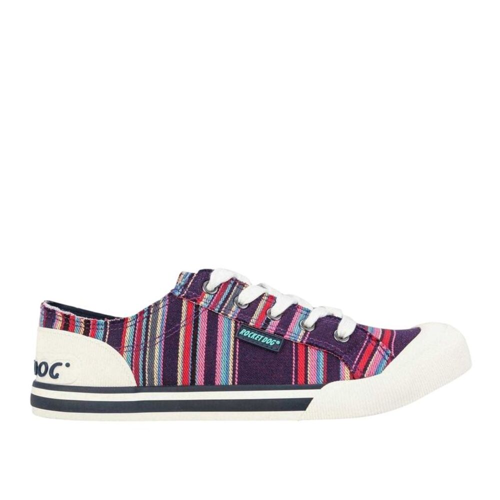 Rocket Dog Womens/Ladies Jazzin Canvas Pumps / Purple